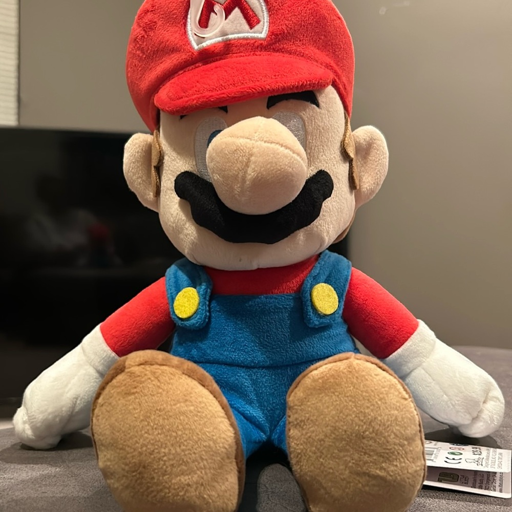Mario stuffed toy
